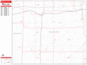 West Allis Wall Map Zip Code Red Line Style 2023